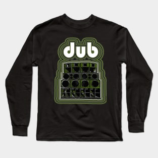 Dub Soundsystem- Green Long Sleeve T-Shirt